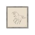 Picture of Sketched Horse I  _GroupedProduct_Square_Framed_Matted_