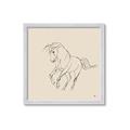 Picture of Sketched Horse I  _GroupedProduct_Square_Framed_Matted_