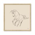 Picture of Sketched Horse I  _GroupedProduct_Square_Framed_Matted_