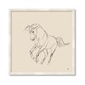 Picture of Sketched Horse I  _GroupedProduct_Square_Framed_Matted_
