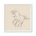 Picture of Sketched Horse I  _GroupedProduct_Square_Framed_Matted_