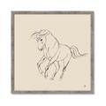 Picture of Sketched Horse I  _GroupedProduct_Square_Framed_Matted_