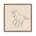 Picture of Sketched Horse I  _GroupedProduct_Square_Framed_Matted_
