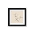 Picture of Sketched Horse I  _GroupedProduct_Square_Framed_Matted_