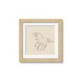 Picture of Sketched Horse I  _GroupedProduct_Square_Framed_Matted_