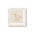 Picture of Sketched Horse I  _GroupedProduct_Square_Framed_Matted_