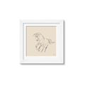 Picture of Sketched Horse I  _GroupedProduct_Square_Framed_Matted_