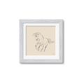 Picture of Sketched Horse I  _GroupedProduct_Square_Framed_Matted_