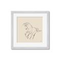 Picture of Sketched Horse I  _GroupedProduct_Square_Framed_Matted_