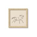 Picture of Sketched Horse II  _GroupedProduct_Square_Framed_Matted_