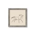 Picture of Sketched Horse II  _GroupedProduct_Square_Framed_Matted_