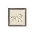 Picture of Sketched Horse II  _GroupedProduct_Square_Framed_Matted_