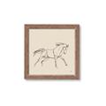 Picture of Sketched Horse II  _GroupedProduct_Square_Framed_Matted_