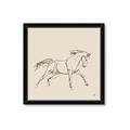 Picture of Sketched Horse II  _GroupedProduct_Square_Framed_Matted_