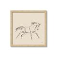 Picture of Sketched Horse II  _GroupedProduct_Square_Framed_Matted_