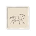 Picture of Sketched Horse II  _GroupedProduct_Square_Framed_Matted_