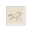 Picture of Sketched Horse II  _GroupedProduct_Square_Framed_Matted_