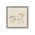 Picture of Sketched Horse II  _GroupedProduct_Square_Framed_Matted_