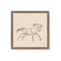 Picture of Sketched Horse II  _GroupedProduct_Square_Framed_Matted_
