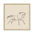 Picture of Sketched Horse II  _GroupedProduct_Square_Framed_Matted_