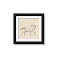 Picture of Sketched Horse II  _GroupedProduct_Square_Framed_Matted_