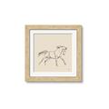 Picture of Sketched Horse II  _GroupedProduct_Square_Framed_Matted_