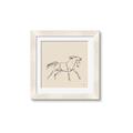 Picture of Sketched Horse II  _GroupedProduct_Square_Framed_Matted_
