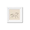 Picture of Sketched Horse II  _GroupedProduct_Square_Framed_Matted_