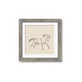 Picture of Sketched Horse II  _GroupedProduct_Square_Framed_Matted_