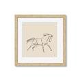 Picture of Sketched Horse II  _GroupedProduct_Square_Framed_Matted_