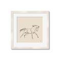 Picture of Sketched Horse II  _GroupedProduct_Square_Framed_Matted_