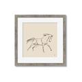 Picture of Sketched Horse II  _GroupedProduct_Square_Framed_Matted_