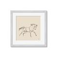 Picture of Sketched Horse II  _GroupedProduct_Square_Framed_Matted_