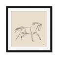 Picture of Sketched Horse II  _GroupedProduct_Square_Framed_Matted_