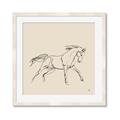 Picture of Sketched Horse II  _GroupedProduct_Square_Framed_Matted_