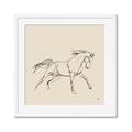 Picture of Sketched Horse II  _GroupedProduct_Square_Framed_Matted_