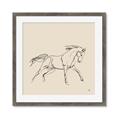 Picture of Sketched Horse II  _GroupedProduct_Square_Framed_Matted_