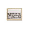 Picture of Horses Running in Water _GroupedProduct_Rectangle_Landscape_Photography _GroupedProduct_Rectangle_Landscape_Framed_Matted_