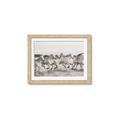 Picture of Horses Running in Water _GroupedProduct_Rectangle_Landscape_Photography _GroupedProduct_Rectangle_Landscape_Framed_Matted_
