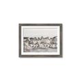 Picture of Horses Running in Water _GroupedProduct_Rectangle_Landscape_Photography _GroupedProduct_Rectangle_Landscape_Framed_Matted_
