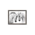 Picture of Face Off Horses _GroupedProduct_Rectangle_Landscape_Photography _GroupedProduct_Rectangle_Landscape_Framed_Matted_