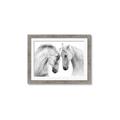 Picture of Face Off Horses _GroupedProduct_Rectangle_Landscape_Photography _GroupedProduct_Rectangle_Landscape_Framed_Matted_