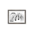 Picture of Face Off Horses _GroupedProduct_Rectangle_Landscape_Photography _GroupedProduct_Rectangle_Landscape_Framed_Matted_