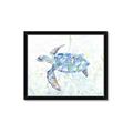 Picture of Sea Turtle I  _GroupedProduct_Rectangle_Landscape_Framed_Matted_