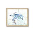 Picture of Sea Turtle I  _GroupedProduct_Rectangle_Landscape_Framed_Matted_