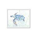 Picture of Sea Turtle I  _GroupedProduct_Rectangle_Landscape_Framed_Matted_