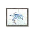Picture of Sea Turtle I  _GroupedProduct_Rectangle_Landscape_Framed_Matted_
