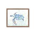 Picture of Sea Turtle I  _GroupedProduct_Rectangle_Landscape_Framed_Matted_