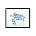 Picture of Sea Turtle I  _GroupedProduct_Rectangle_Landscape_Framed_Matted_