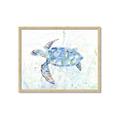 Picture of Sea Turtle I  _GroupedProduct_Rectangle_Landscape_Framed_Matted_
